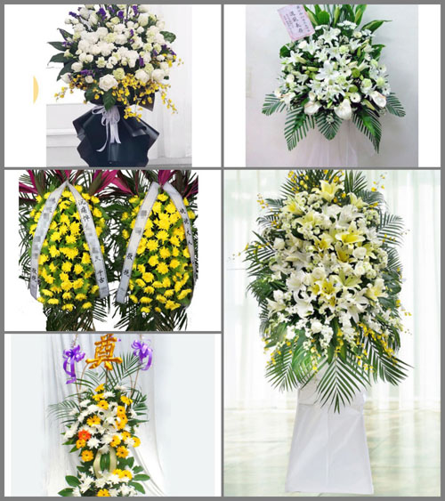 福建福州罗源县松山镇上土港村白事花篮预定